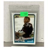 Bo Jackson Topps football rookie card