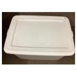 2 Sterilite clear storage totes