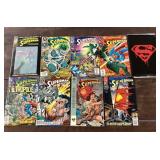 Group of 9 comic books