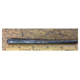 Silver repousse dip pen handle --may be sterling