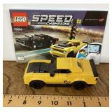 Assembled Lego car
