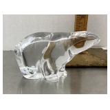 Hadeland Norway crystal polar bear