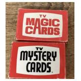 TV Magic and Mystery cards