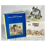 Lilliput Lane cottage "Victoriana" & book