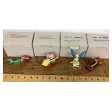 4 Disney ornaments