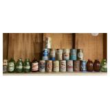 Beer can and bottle collection
