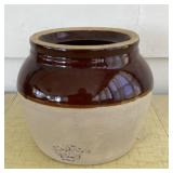 Stoneware bean crock