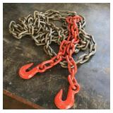 15' chain with hooks