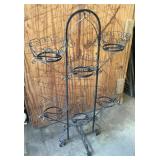 Metal 4' plant stand