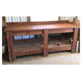 Heavy 8' long workbench