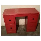 Red desk