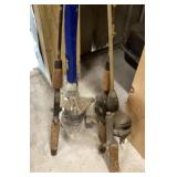 Fishing rods and reels