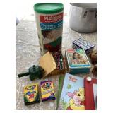 Assorted toys and games