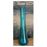 18' swung glass vase