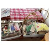 Sewing and embroidery notions lot