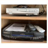 DVD player & VHS player