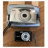 Lumix and Vivitar digital cameras