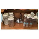 Kitchen canisters, containers, salt & pepper