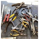 Assorted pliers