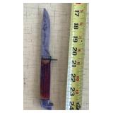 Stag handle knife