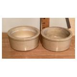 2 Robinson Ransbottom stoneware bowls