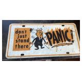 Novelty license plate
