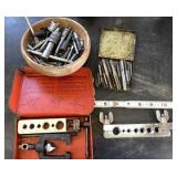 Flaring tools and tap set