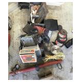 Clean up lot with grinding stone, single tree, etc