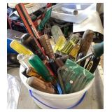 Bucket of screwdrivers
