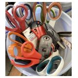 Scissors, scrapers, box cutters