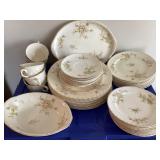 Crooksville china --service for 6+ bonus