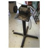 Wire wheel on stand --works