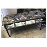 Vintage White gas stove