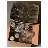 2 boxes of jars