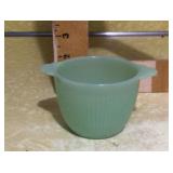 Fire-King jadeite sugar bowl