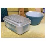 Pyrex bowl and fridge dish --dishwasher damage