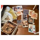 Old newspapers, catalogs, ephemera