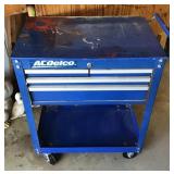 AC Delco tool cart