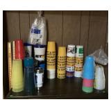 Plastic cups