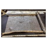 Chain mail apron and chest guard