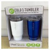 2-pack insulated tumblers