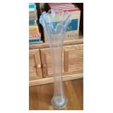 30' glass trumpet vase