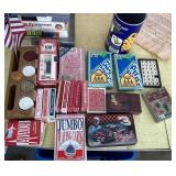 Playing cards and card games