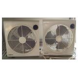 Pair of Holmes table fans