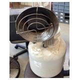 Propane tank with tank top heater