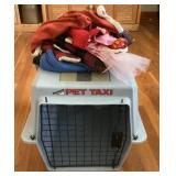 Pet taxi plus dog clothes, leads, accessories