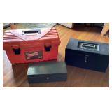 Tool box and cash boxes