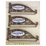 3 Falstaff sign brackets