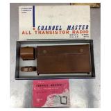 Vintage 1958 Channel Master transistor radio