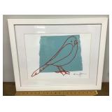 Framed Alanna Cavanagh 'Birdie' print